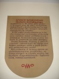 Muzeum - tablica informacyjna